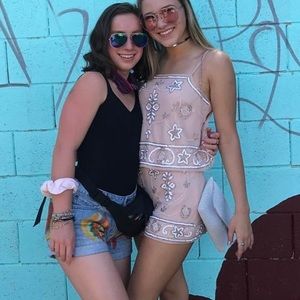 BooHoo Pink Beaded Co-ord